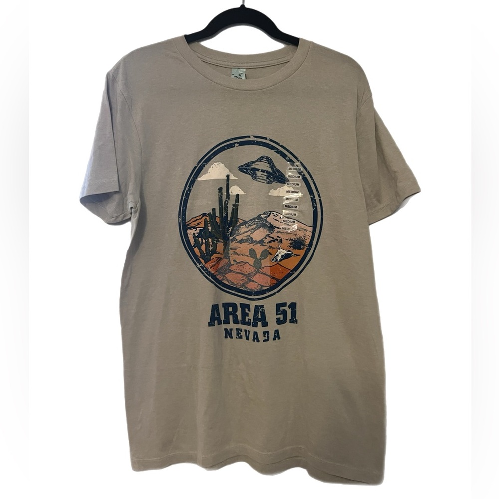 New Mens Area 51 Tee